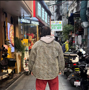 CHEETAH DENIM OVERSHIRT